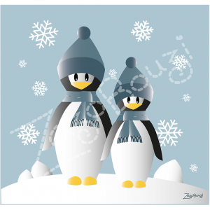 Coupon pingouins