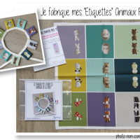 Etiquettes animaux foret kit