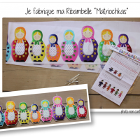 Kit ribambelle matriochkas 1