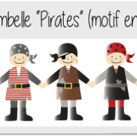 Kit ribambelle pirates de