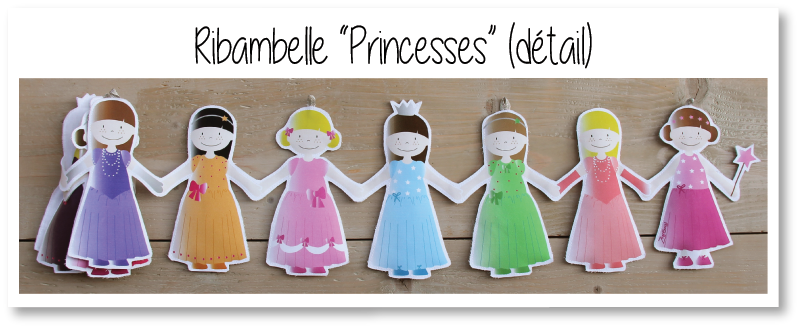 Kit ribambelle princesses 2