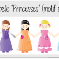 Kit ribambelle princesses