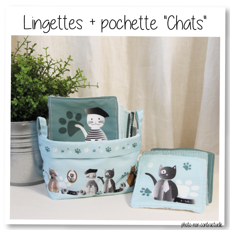 Lingettes chats