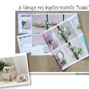 Kit Lingettes + Pochette 