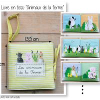 Livre tissu ferme