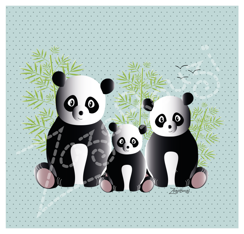 Petit coupon pandas