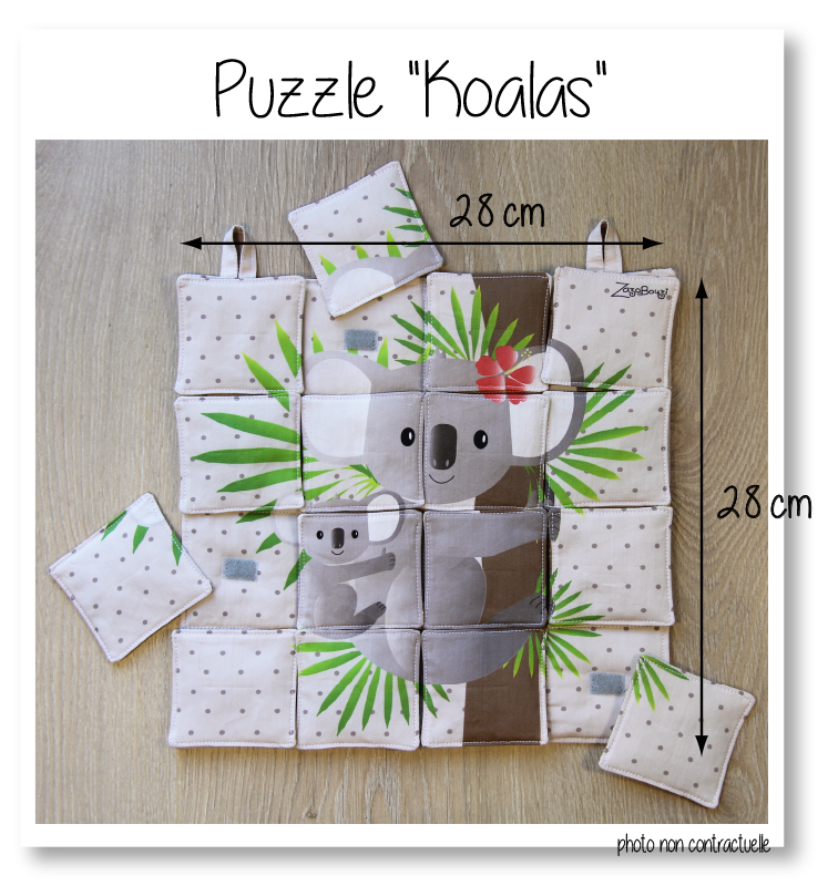 Photo puzzle koalas