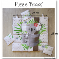 Photo puzzle koalas