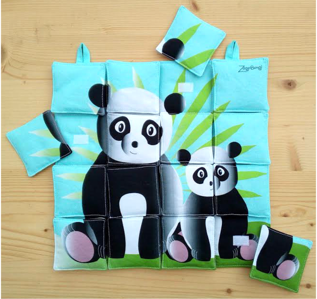 Photo puzzle pandas 2