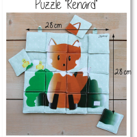 Photo puzzle renard