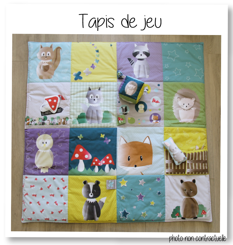 Tapis Jeu Matty Zoo